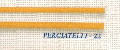 Perciatelli #22 Long Cut Pasta Case of Twenty (20) 1 .lb Pouches