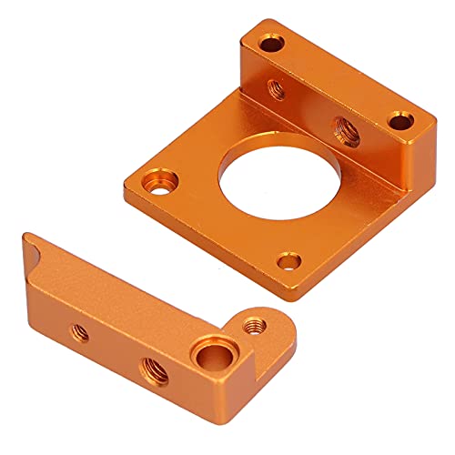 Bloco de liga de alumínio de impressora 3D, suporte de extrusora Bocal único lado direito com acessó