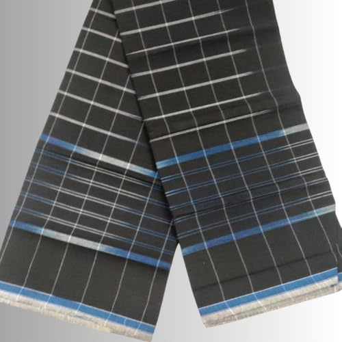 Image of Men's Cotton Lungi | Soft Breathable Wrap Around Lungi | Comfortable Daily & Home Wear for Men