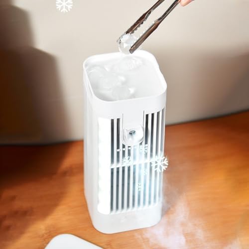 Miniaire acondicionado silencioso con velocidades ajustables para entornos enfocados (3600 mAh)