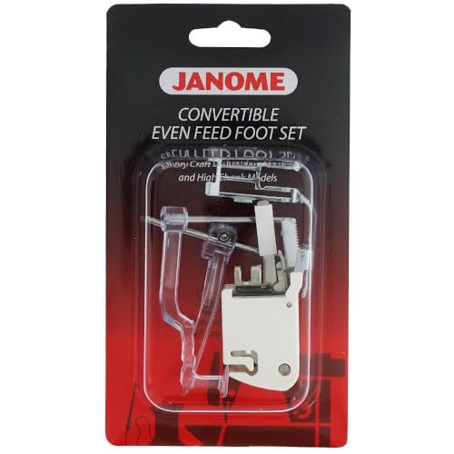 Set de Pies Prensatelas Convertible para Janome miniatura 4