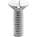 Prime-Line Products U 9191 Cover Plate Screw Number 6, 32 x 1/2-Inch, White Painted Head,(Pack of 100)