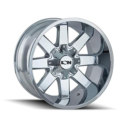 Ion Wheels 141 Chrome Wheel with Alloy Steel (20 x 9. inches /6 x 106 mm, 0 mm Offset)