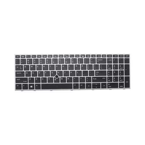 New Backlit Laptop Keyboard Replacement for HP ZBOOK 15 G5 G6 17 G5 G6 US Keyboard with Point L29635-001 L12765-001 L28407-001.