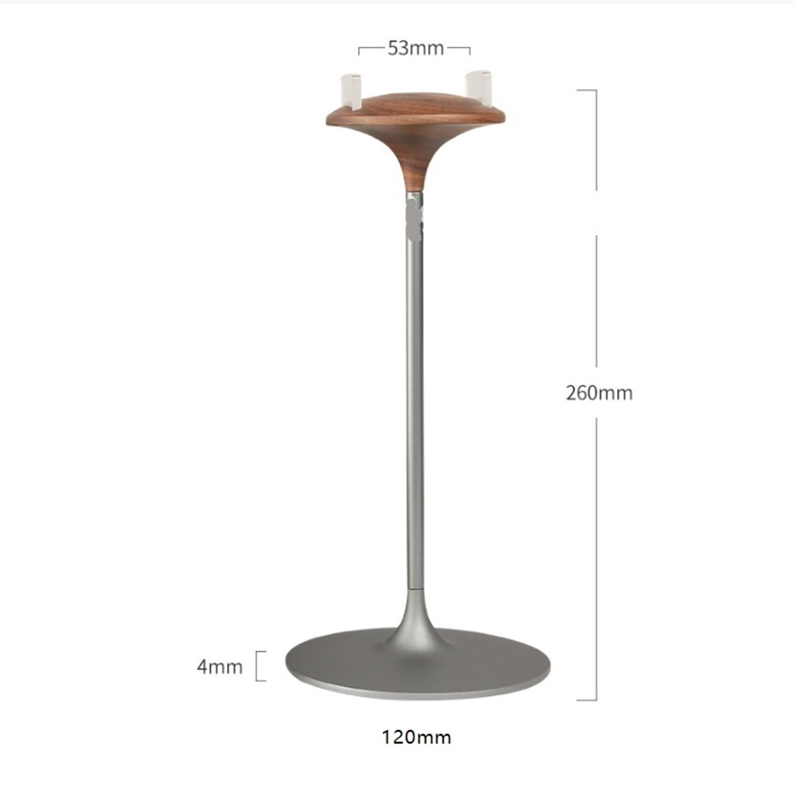 Soporte para Auriculares, Gancho para Auriculares, Estante de Almacenamiento de Aluminio Estable.
