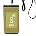 S Sulfur Checal Element Science Phone Wallet Purse Hanging Mobile Pouch Black Pocket