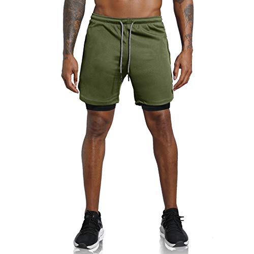 Image of IVAAN Black Polyester Shorts for Running- Regular, Gym