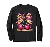 Photo Gallery supporto per la sensibilizzazione al cancro al seno con ciliegie con fiocco rosa leopardo maglia a manica Photo Gallery supporto per la sensibilizzazione al cancro al seno con ciliegie con fiocco rosa leopardo maglia a manica