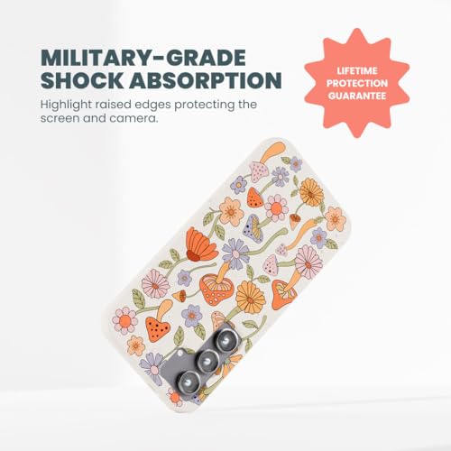 Pela | Phone Case Compatible with Samsung Galaxy S25 Ultra | Limited Edition | Supports Wireless Charging | Cute Eco Friendly | Seashell Disco - image 2