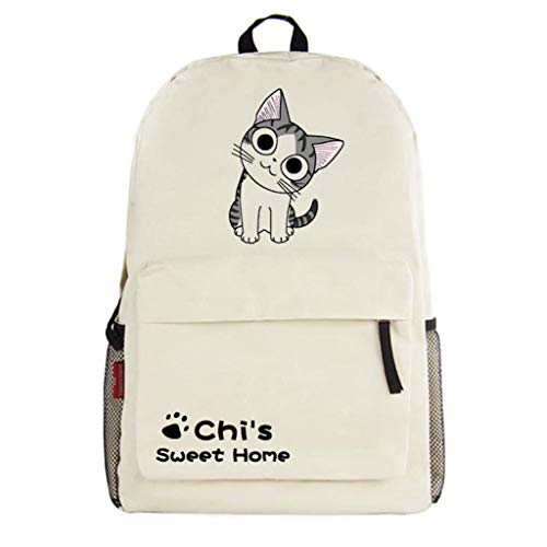Cosstars Chi Sweet Home Gato Anime Backpack Mochila Infantil Casual Daypack