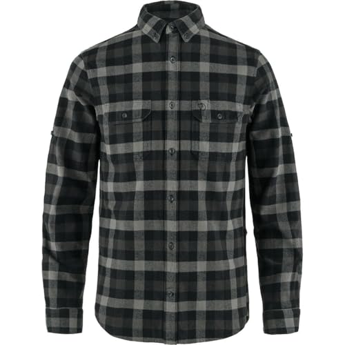 Amazon.com: Fjällräven Skog Men's Long Sleeve Shirt - Black-Grey