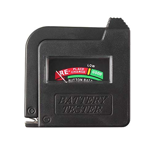 BT-168 Universal Battery Tester For 9V 1.5V And Button Cell AAA AA C D Universal Button Cell Battery Volt Tester Checker Indicator - Bt860