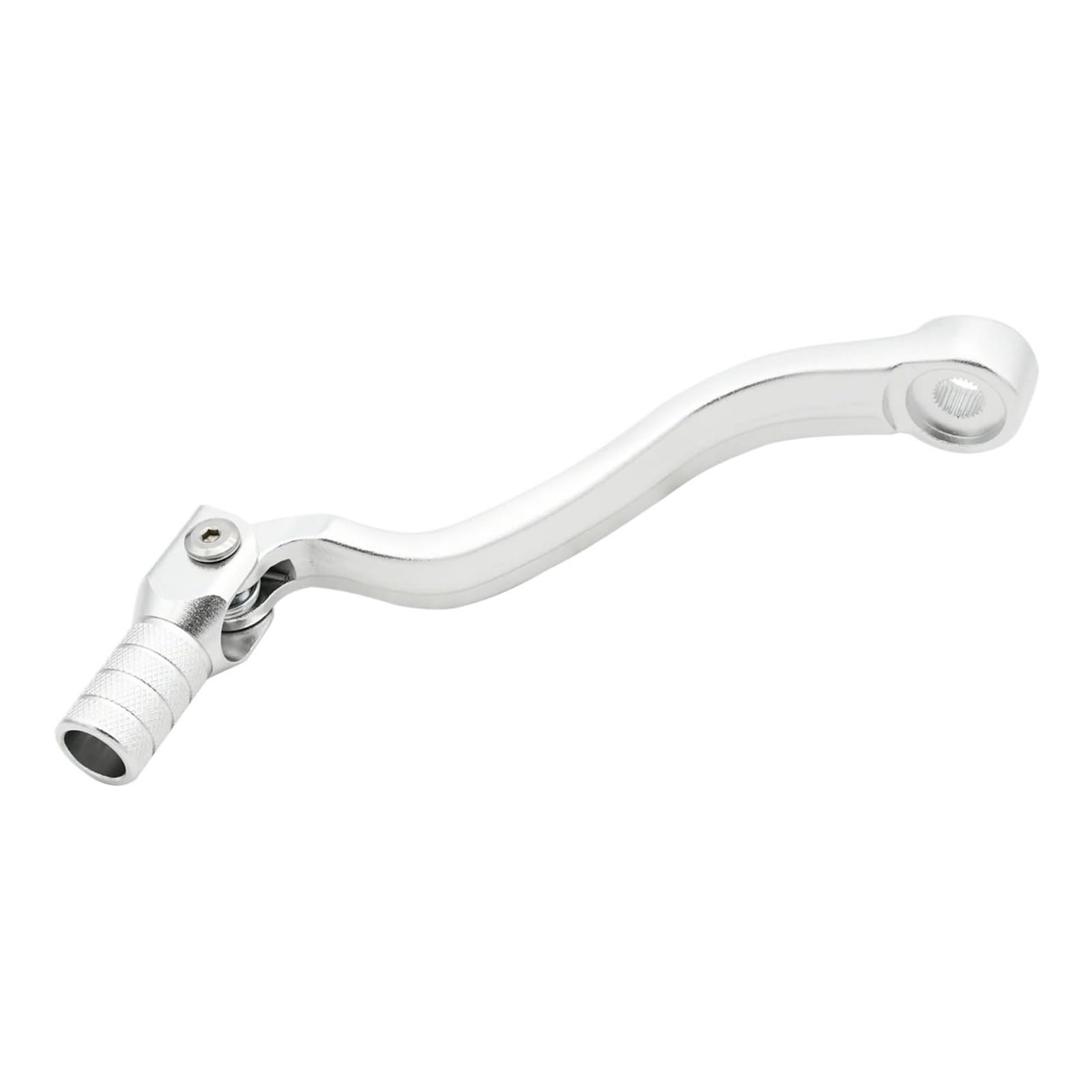 Hyasdcf 7502 Silver Black Starter Recoil Aluminum Gear Lever Shifter Shift Lever Fit For Husqvarna Fc250 Fc350 2016-2019 Fe250 Fe350 For Xcf Sxf Excf(7502 Silver)