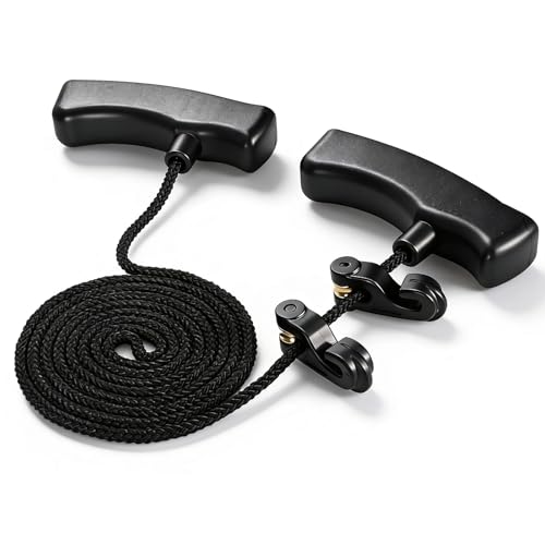 AHOSOUTLY 2025 Update Crossbow Pull Cord Crossbow Cocking Rope Device Double Handle Crossbow String Puller Cocker Aid Cocking String Tool