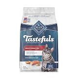 Blue Buffalo Tastefuls Indoor Natural Adult Dry Cat Food, Salmon 5lb bag