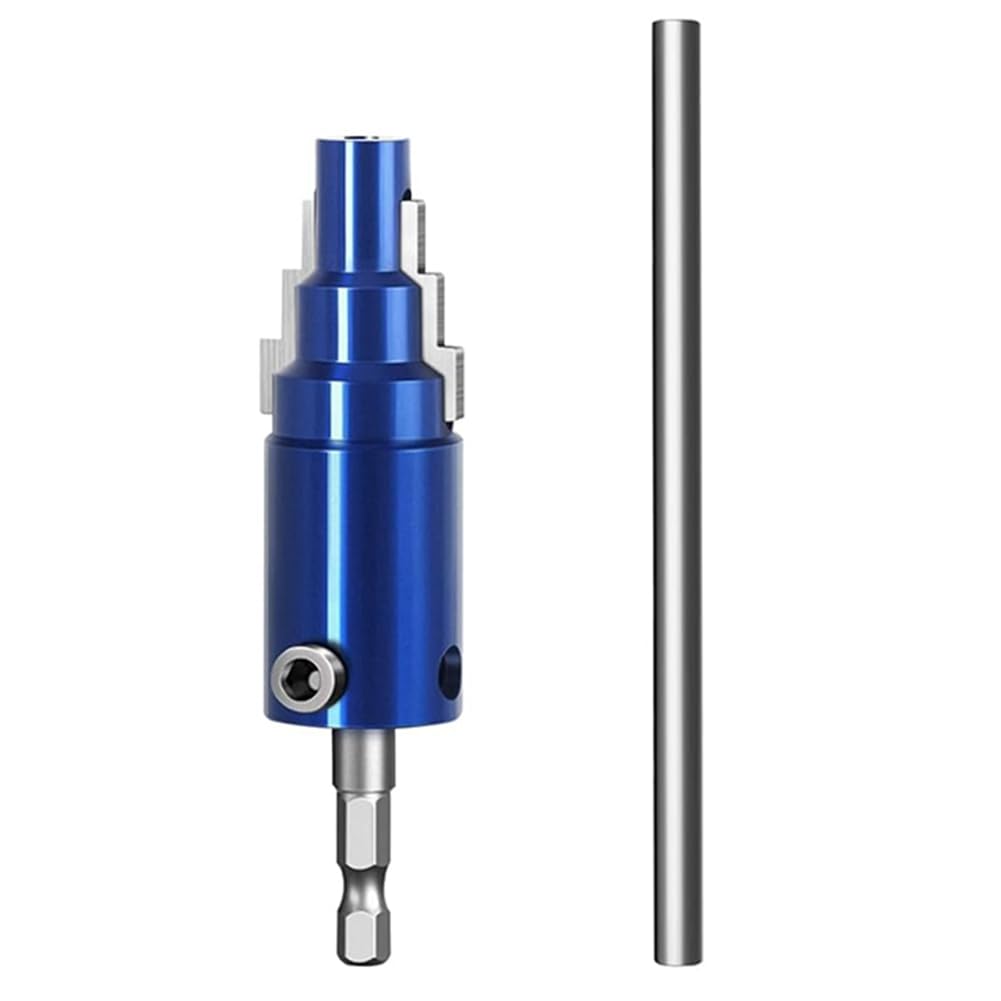 UDSKNV[KSL Valve Extractor Tool 1Pack with 40CRV Steel Hex Shank for 1/2", 3/4", 1", Broken Pipe Removal