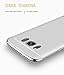Galaxy S8 Case, NAISU Galaxy S8 Back Cover, Ultra Slim & Rugged Fit Shock Drop Proof Impact Resist Protective Case, 3 in 1 Hard Case for Samsung Galaxy S8 - Silver