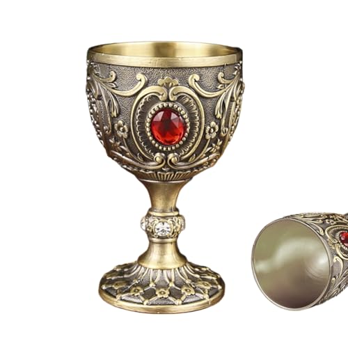 Verres À Vin Blanc, Avec Flûtes En Métal Strass, Calice À Liqueur Rétro De 30 Ml Pour Whisky, Pour Cocktail, Bourbon, Vodka, Brandy, Saké, Cuisine, Bar, Dîners, Vacances, Fête De Mariage, Anniversaire