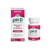 pH-D Feminine Health Support - Women's Health Probiotic with Prebiotic Blend, Cranberry Fruit Extract - Oral Supplement - 30 Count