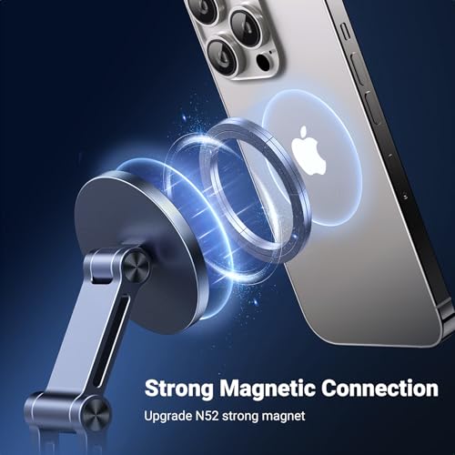 UGREEN Suporte magnético para iPhone com rotação de 360° para MagSafe, suporte de celular para mesa,
