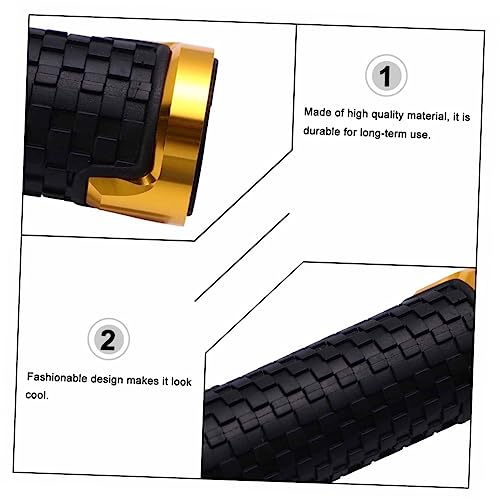 Totority 1 Par De Alça De Borracha Para Motocicleta Guidão De Mtb Muffs Para Guidão De Motocicleta P