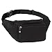 SoJourner Black Fanny Pack - Packs for men, women | Cute Festival Waist Bag Fashion Belt Bags
