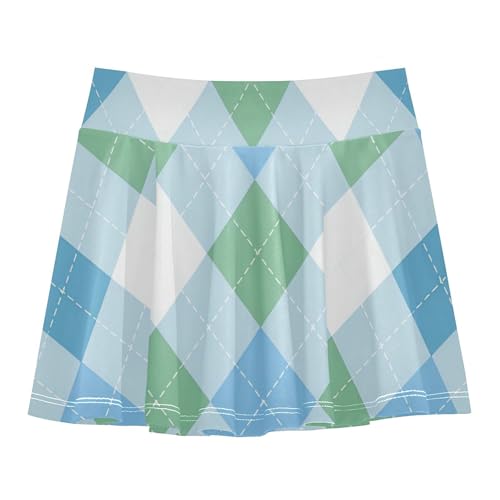 Girls Skorts with Built in Shorts Flowy Skorts for Little Girl Pleated Skirt Kids with Pockets