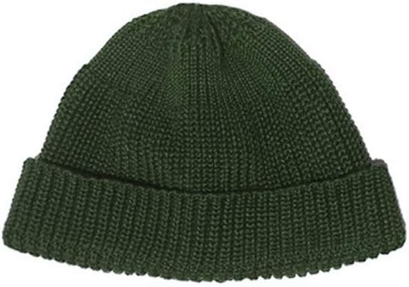 Amazon.co.jp: メンズニットキャップ ビーニー帽子 ロールキャップ