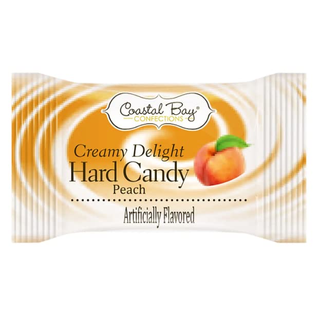 Miniatura 5 de Delicia cremosa de caramelo duro  Sabores de fresa, melocotón y mora arremolinados en rica crema  Original clásico sabor dulce fresco envuelto