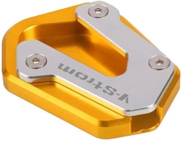 スズキ向け Vストローム650/650XT DL650 2004-2022用 オートバイCNCキックスタンドフットサイドスタンド延長