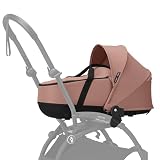 COMODIDAD Y PROTECCIÓN - El capazo semirrígido ventilado crea un verdadero nido para tu recién nacido, con una capota anti-UV; colchón doble transpirable; y cubrepiés envolvente. Además, el bebé puede acostarse completamente plano.