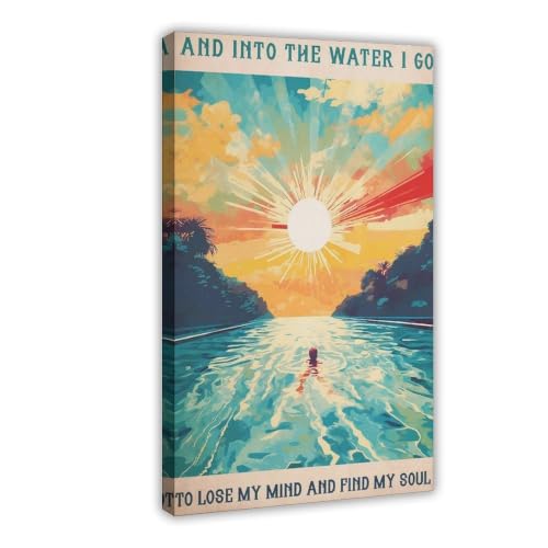 Poster sur toile déco pour une chambre zen et inspirante