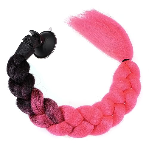 F FIERCE CYCLE Casco Decor Pigtail Treccia Capelli...