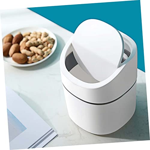 Papelera de Escritorio Compacta MAGICLULU Blanca miniatura 4
