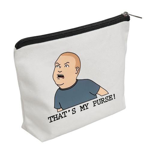 WZJHCL King Hill Cartoon Makeup Pouch Bobby Cosmetic Kit Bag That's My Purse Storage Pouch Bag (My Purse)