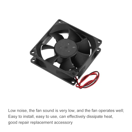 Ventilador 3D impresora y proyectos de ventilación caseros con este extractor DC12V de 80mm 4