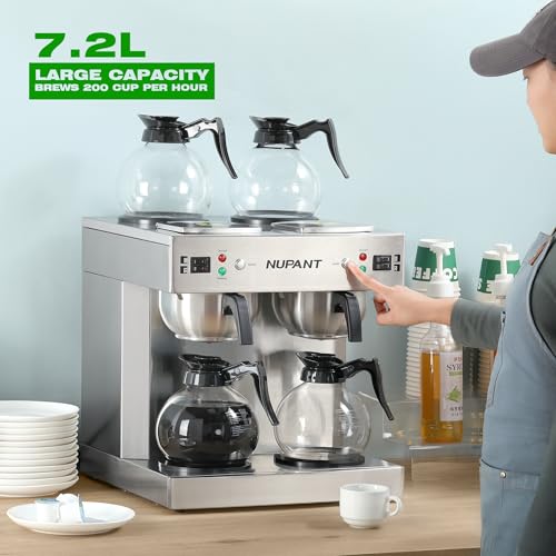 NUPANT Dual Drip 200 Cup/H Coffee Maker