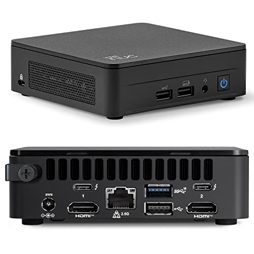 Intel NUC 13 Arena Canyon Mini-PC NUC13ANKi5 Desktop-Computer/HTPC 13. Generation Intel Core i5-1340P, 12 Prozessorkerne (4P+8E),WiFi 6, Bluetooth 5.3, Windows 11 Pro (Barebone)