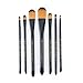 Royal & Langnickel Majestic Filbert and Oval Wash Artist Brush Set, 7-Piece