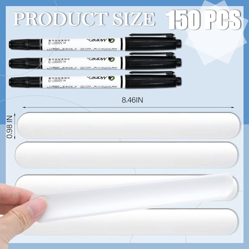 Image of 150 Pcs Vinyl Roll Holders Vinyl Rolls Storage for Craft Room DIY Adhesive Vinyl Htv Iron-On Wallpaper (150)
