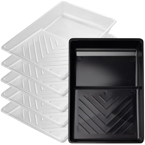 Mister Rui 6 Inch Plastic Paint Tray Set Cover
