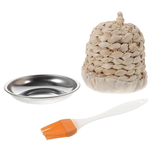 Cabilock 1 Set Pancake Oil Applicator Basting Oil Spreader Tool for Easy Pancake Cooking and