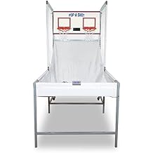 Pop-A-Shot - Pro Dual Shot | Commercial Grade Arcade Basketball at Home | تسجيل مستشعر الأشعة تحت الحمراء | 16 أوضاع اللعبة | 7 كرات | تخزين قابل للطي   