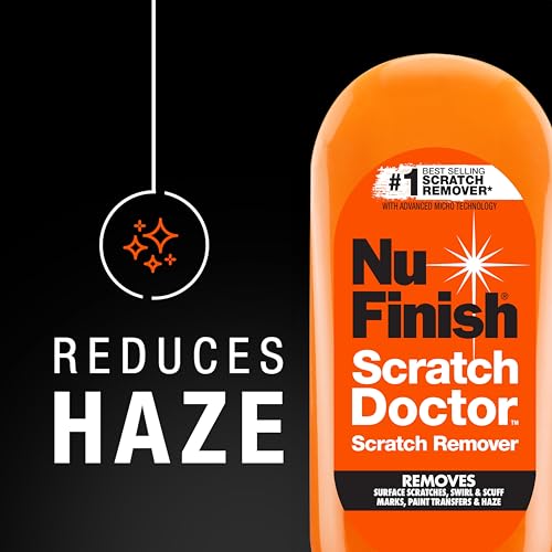 Nu Finish 2-Piece Exterior Finishing Car Kit - Nu Scratch Doctor Car Scratch Remover and Nu Graphene Coating Spray