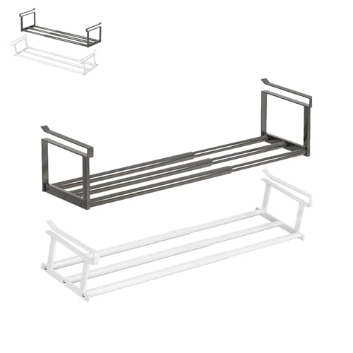 Étagère réglable pour le rangement des chaussures et vêtements spécial gain de place