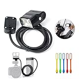 GODOX EC200 200W Extension Flash Head with 2M Cable Portable Off-Camera Light Lamp Compatible Godox AD200,AD200Pro Pocket Flash Speedlite