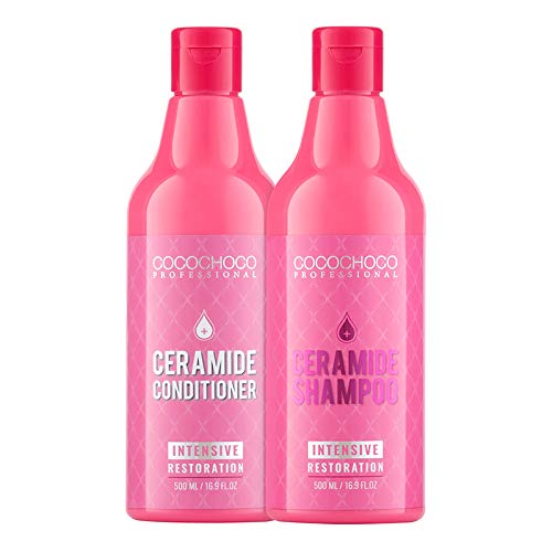 COCOCHOCO Satz Ceramide Shampoo & Haarkur für trockene und brüchige Haare 2x 500ml Cover