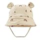 LIUPUUDLY Baby Sonnenhut UV-Schutz Super Süßer Baumwolle Baby Jungen Mädchen Strandhut Fischerhut Sommerhut mit Ohren (H)