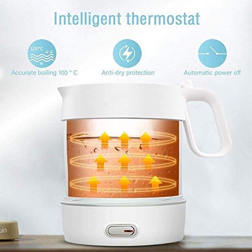 Hervidor eléctrico plegable 1L silicona 600W miniatura 6