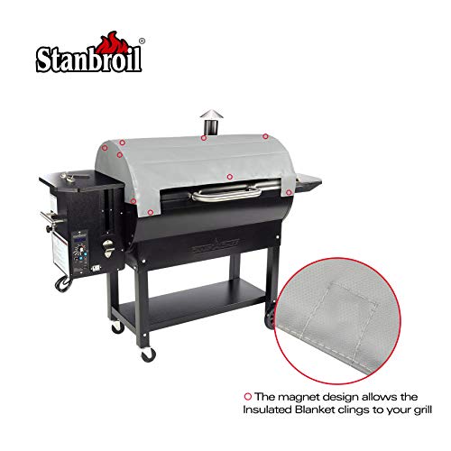 Stanbroil Insulated Blanket for Camp Chef 36" Smokepro Pellet Grills by Stanbroil - Used condition - Image 5
